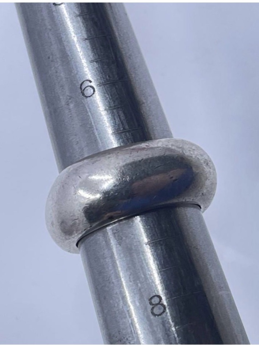 Vintage Gucci 925 Silver Square Ring - Picture 6 of 7